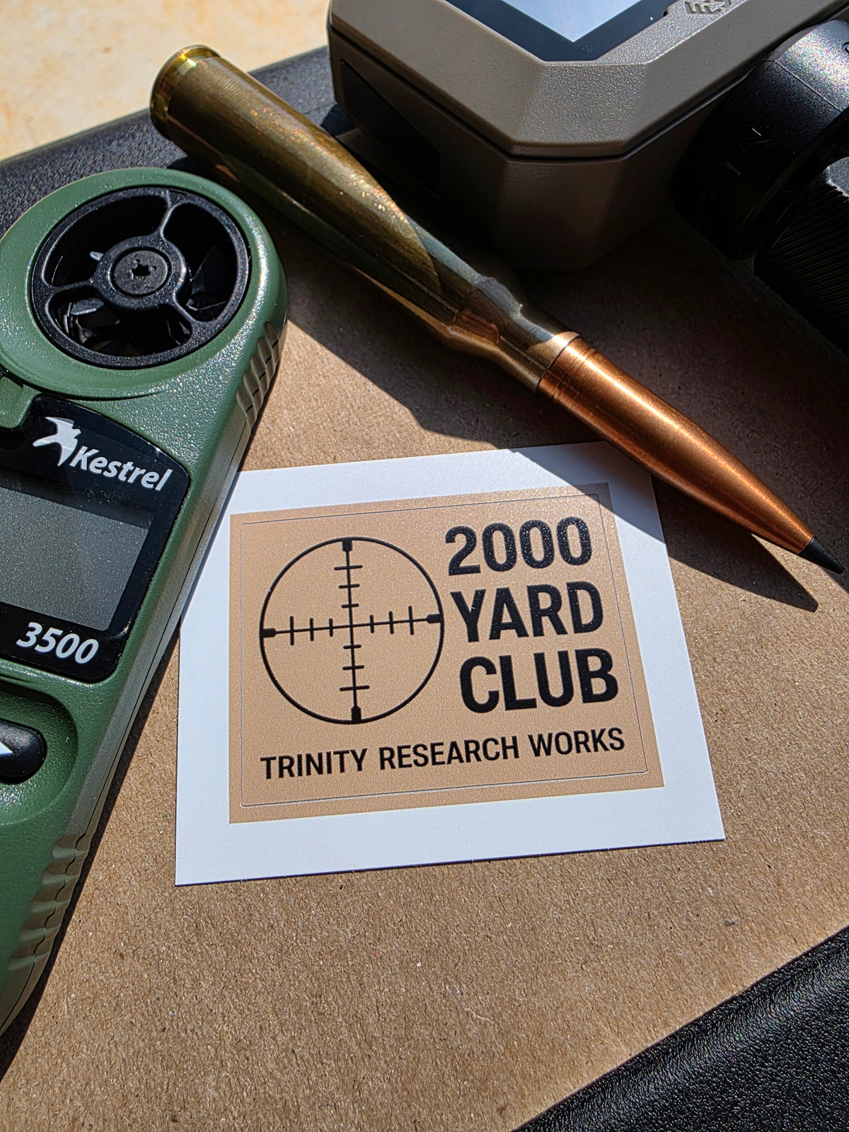 2000 Thp Sticker 2000 Yard Club Sticker 1.5x2 inch – Trinity Research Works