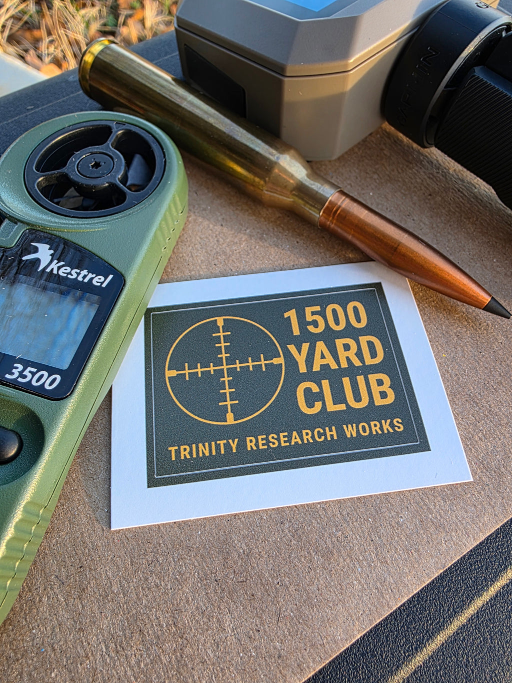1500 Yard Sticker 1.5x2
